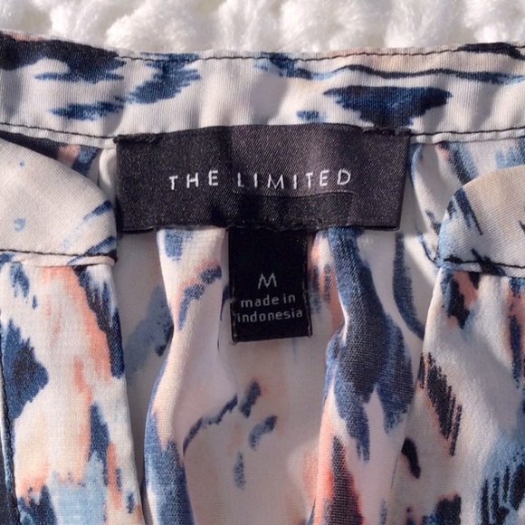 The Limited V-Neck Cap Sleeve Blouse Sz M - Picture 5 of 10